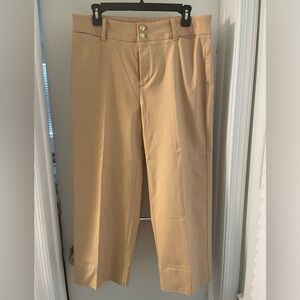 Chico’s Trapunto Cropped Pants